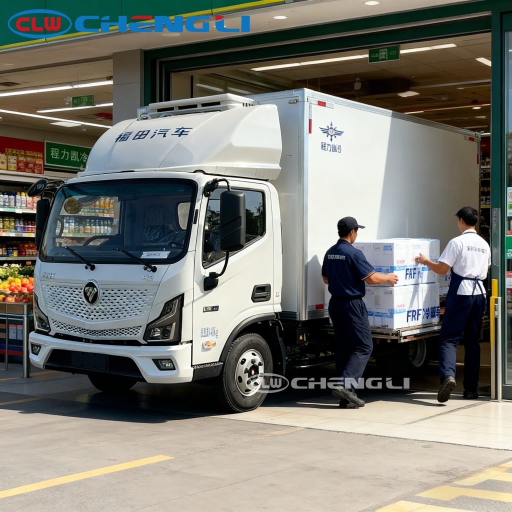 Foton Electric Refrigerated Truck