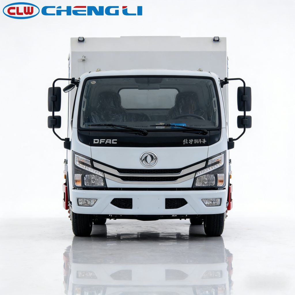 Garbage Bin Cleaning Truck