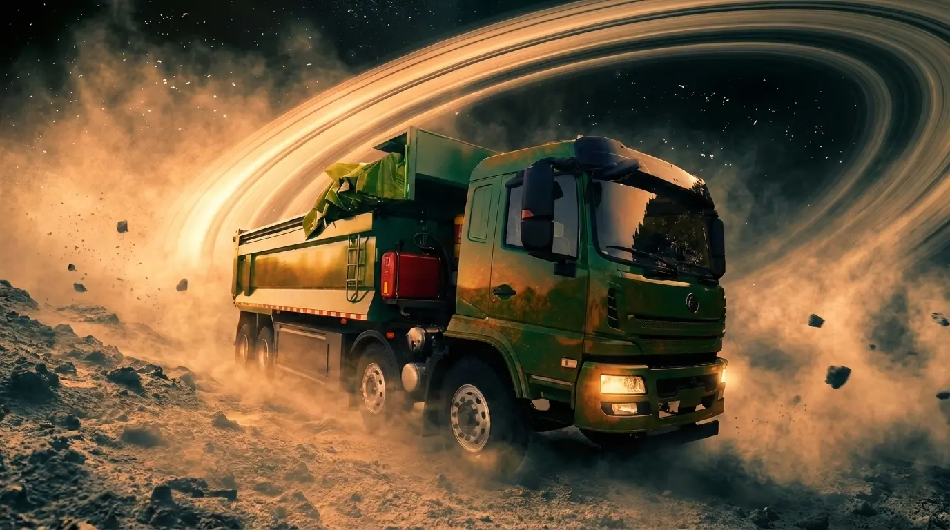 Pure Electric 8X4 Dump Truck