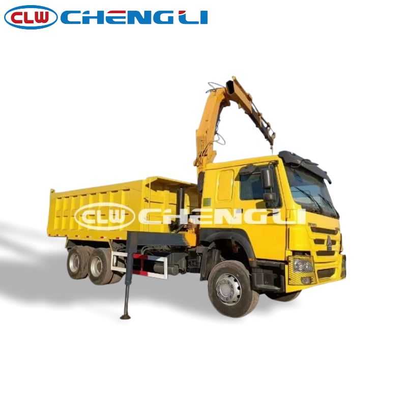 Howo 6×4 Truck Mounted Crane