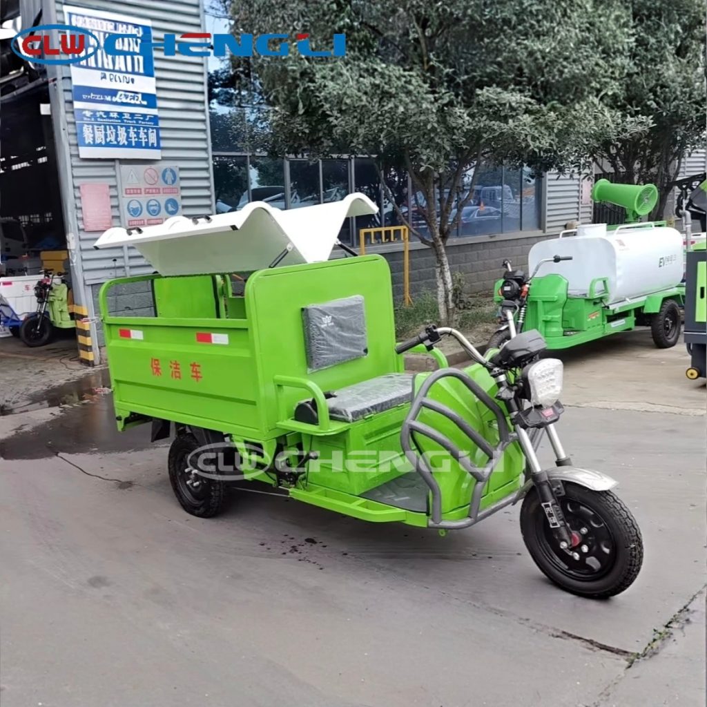 Small Electric Sanitation Truck