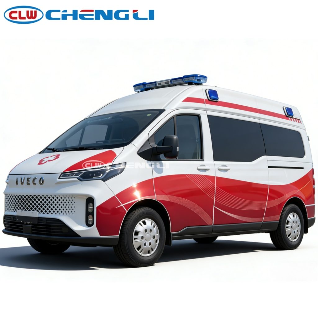 iveco fidato electric ambulance