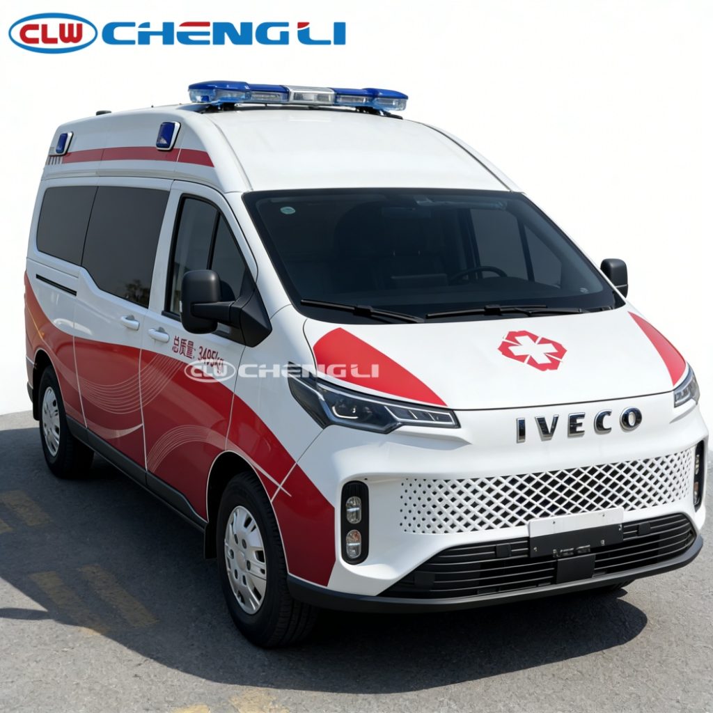 iveco fidato electric ambulance