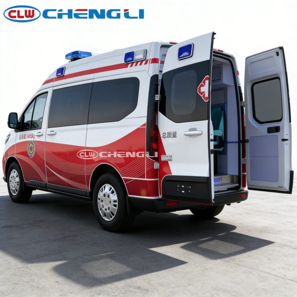 iveco fidato electric ambulance