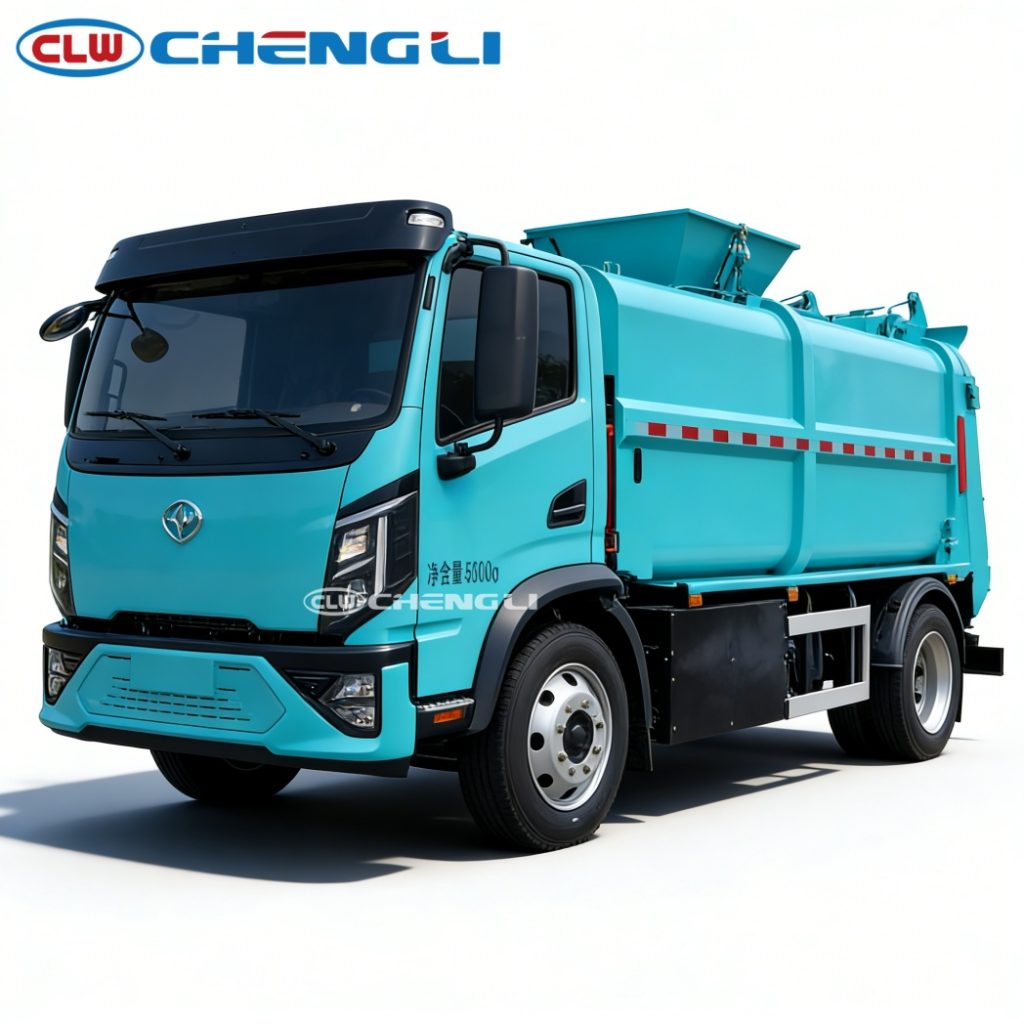 electric kitchen waste truck