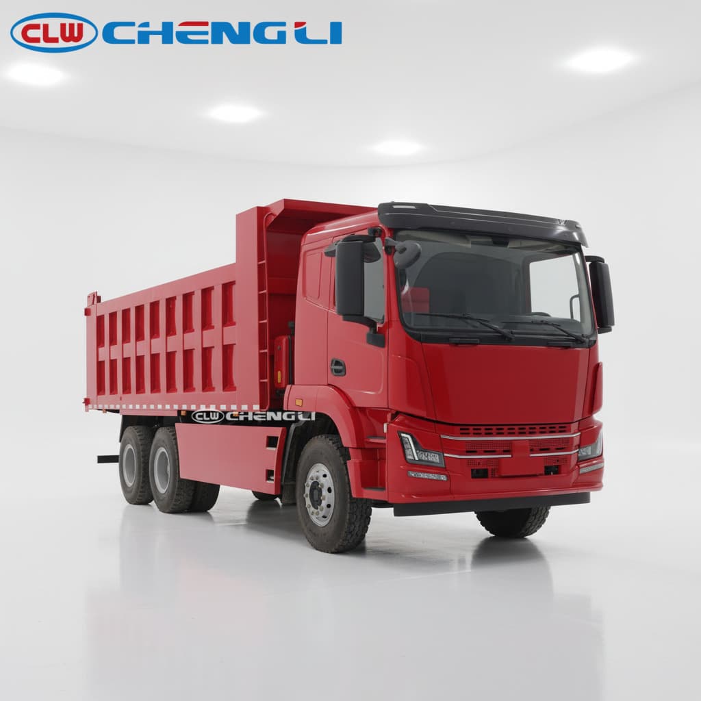 Pure Electric 6X4 Dump Truck2