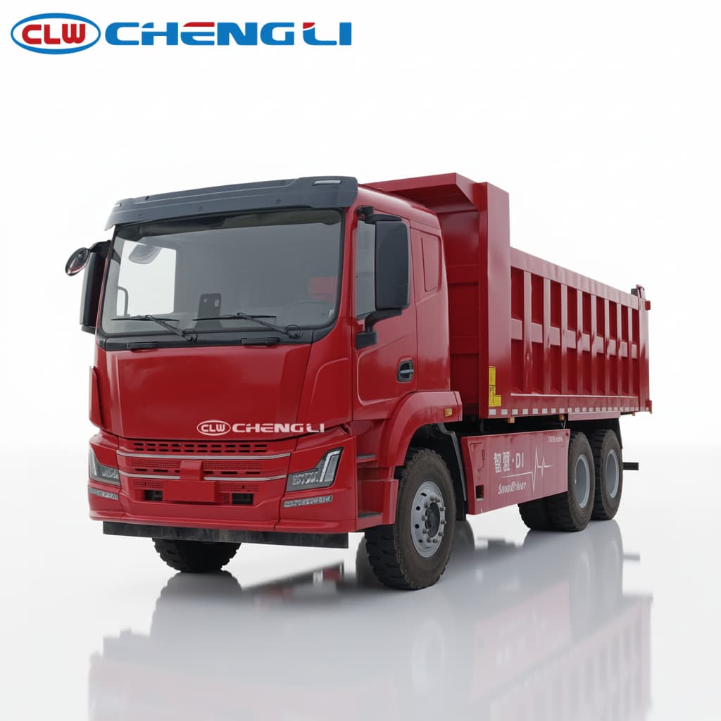 Pure Electric 6X4 Dump Truck2