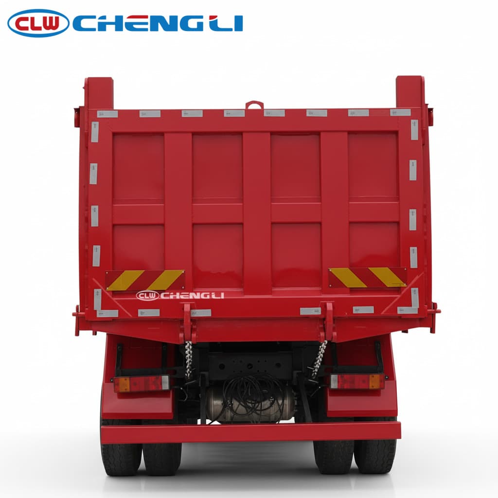 Pure Electric 6X4 Dump Truck2