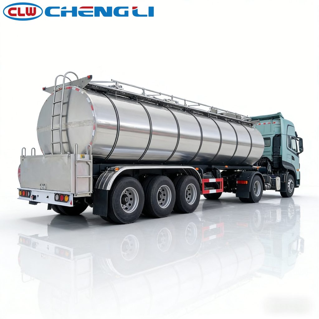 Semi-Trailer Milk Tanker