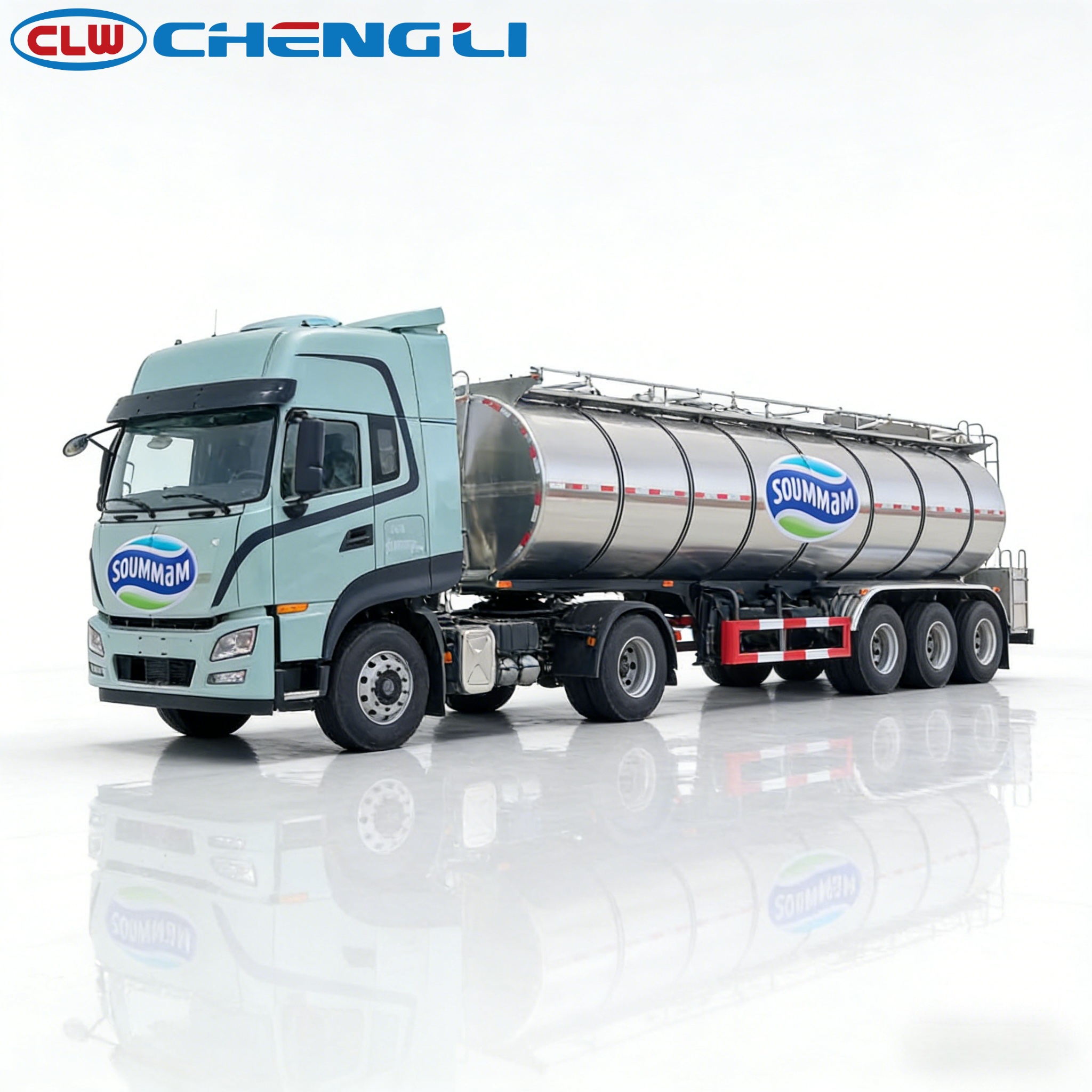 Semi-Trailer Milk Tanker