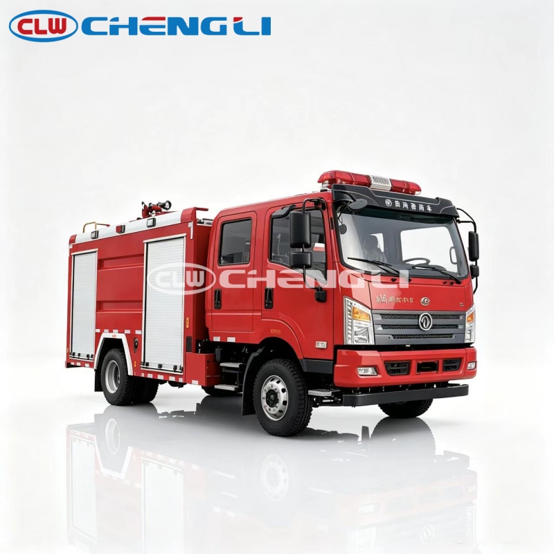 4x4 Dongfeng Water Tank Fire Truck