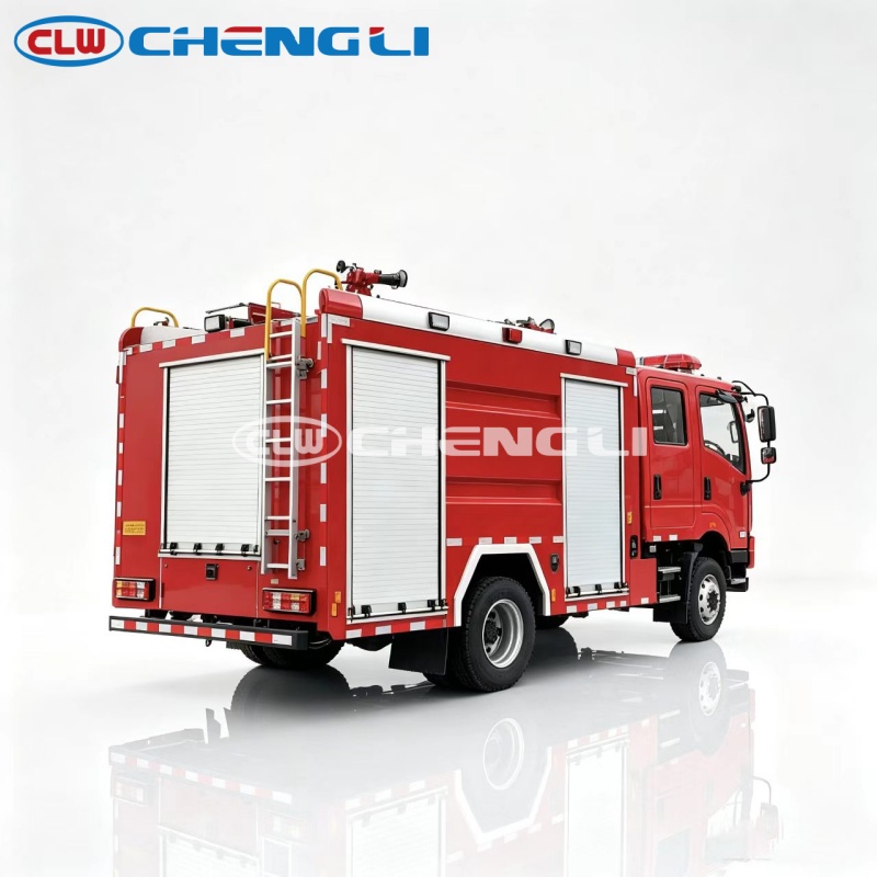 4x4 Dongfeng Water Tank Fire Truck