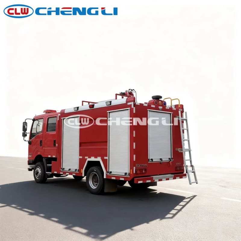 4x4 Dongfeng Water Tank Fire Truck