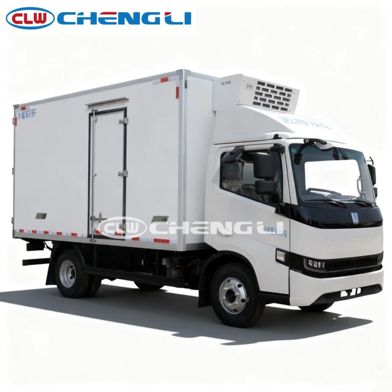 4x2 GEELY Electric Refrigerated Truck