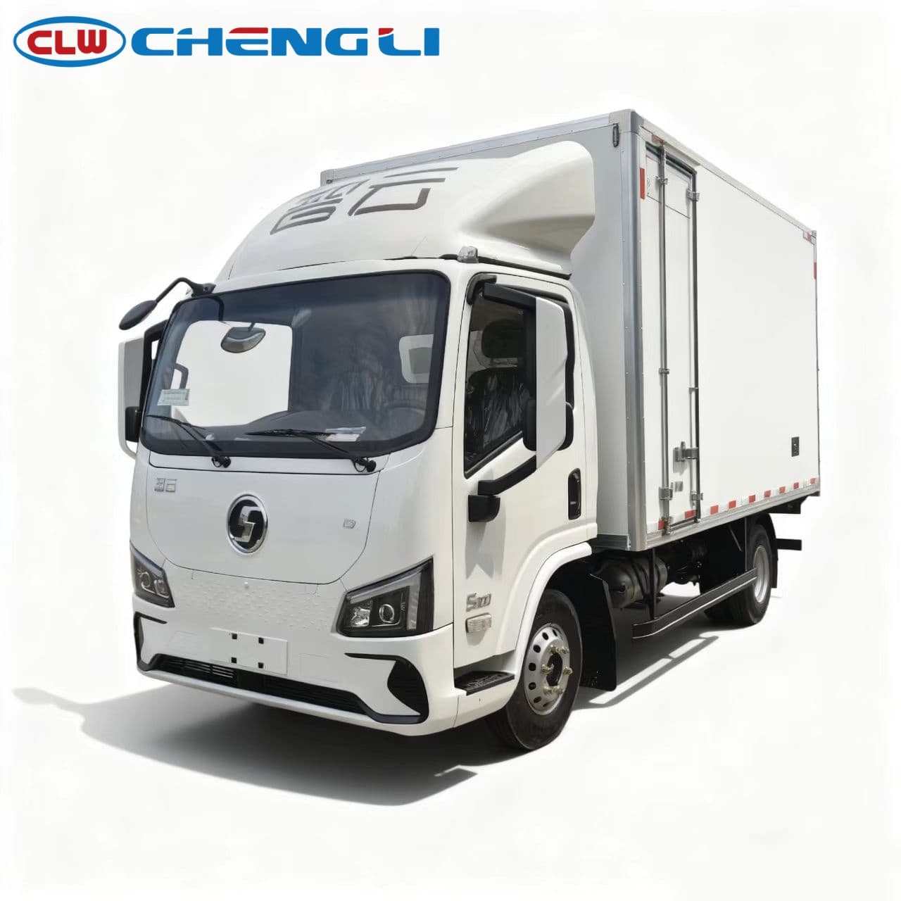 4x2 SHACMAN Electric Refrigerated Truck