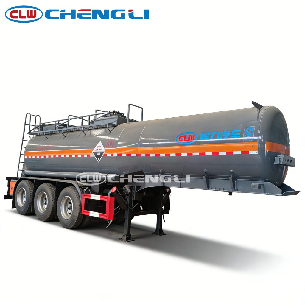15cbm Sulfuric Acid Tank Trailer