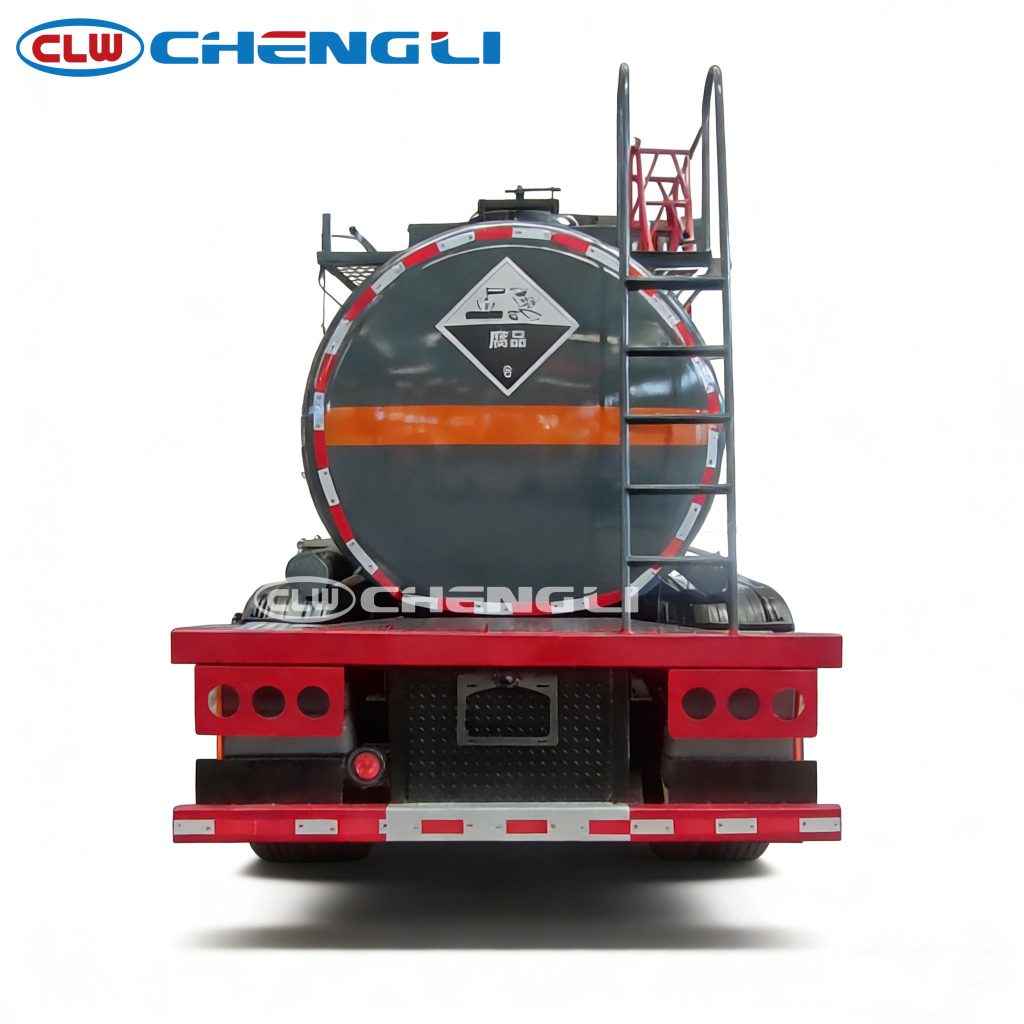 15cbm Sulfuric Acid Tank Trailer