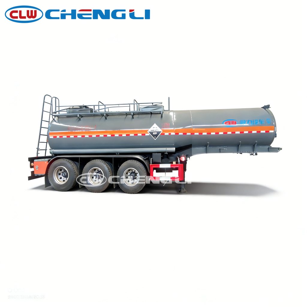 15cbm Sulfuric Acid Tank Trailer