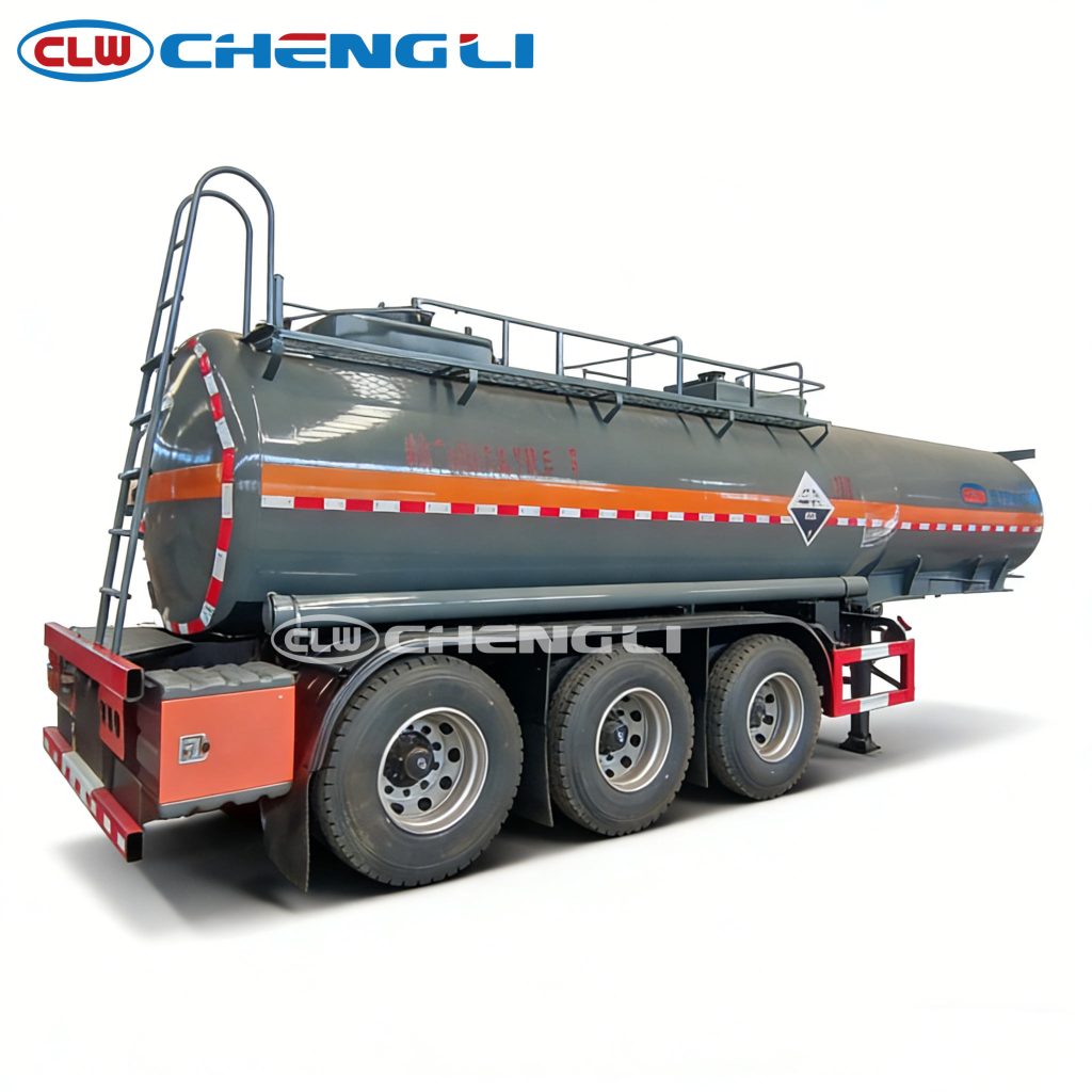 15cbm Sulfuric Acid Tank Trailer