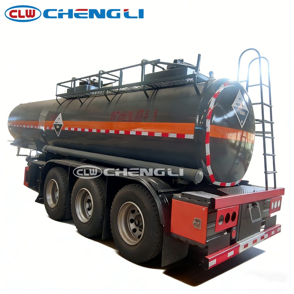 15cbm Sulfuric Acid Tank Trailer