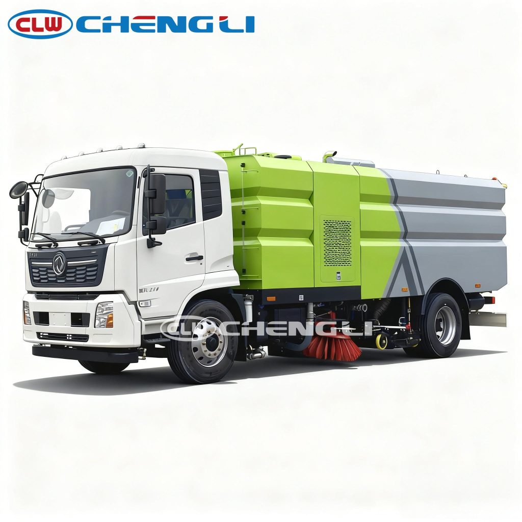 16cbm road sweeper truck
