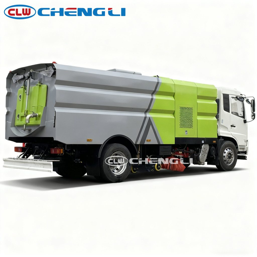 16cbm road sweeper truck
