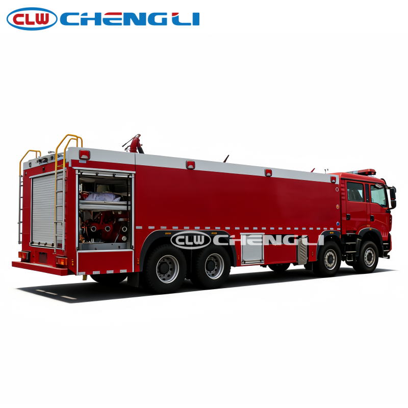 25cbm water tank fire truck