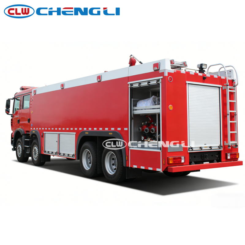 25cbm water tank fire truck