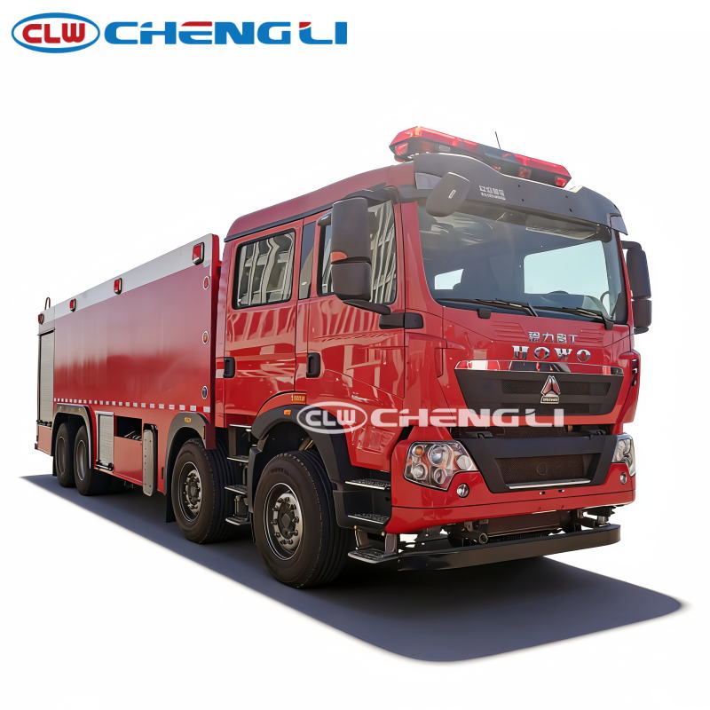25cbm water tank fire truck