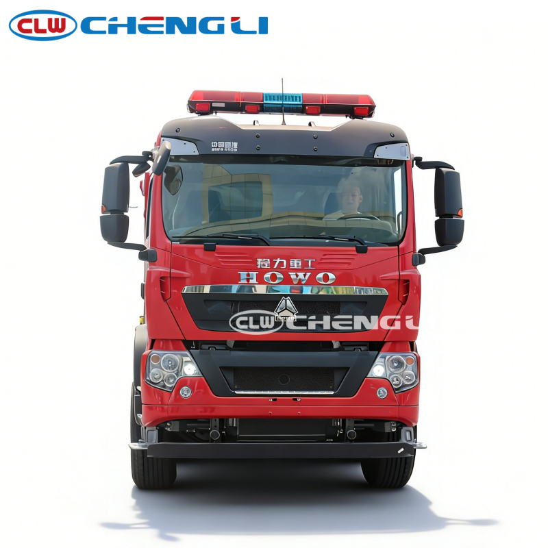 25cbm water tank fire truck