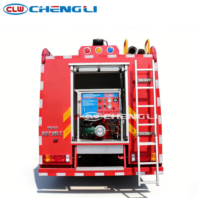 25cbm water tank fire truck