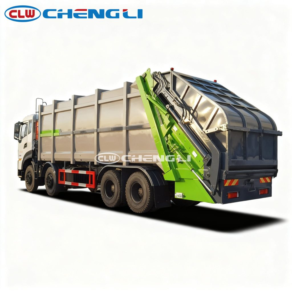 38cbm compactor garbage truck
