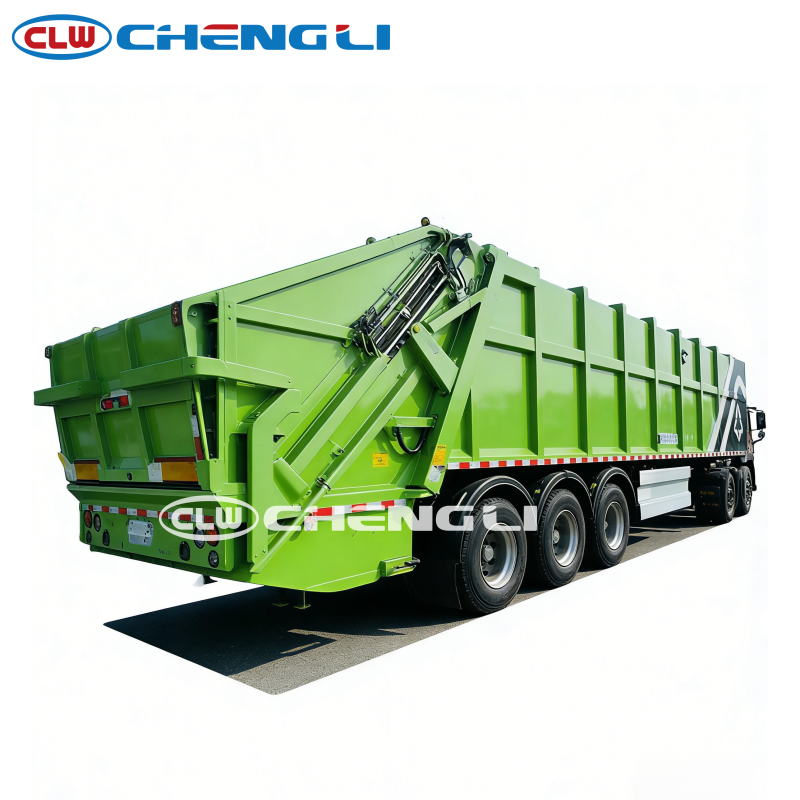 45cbm Compactor Garbage Trailer