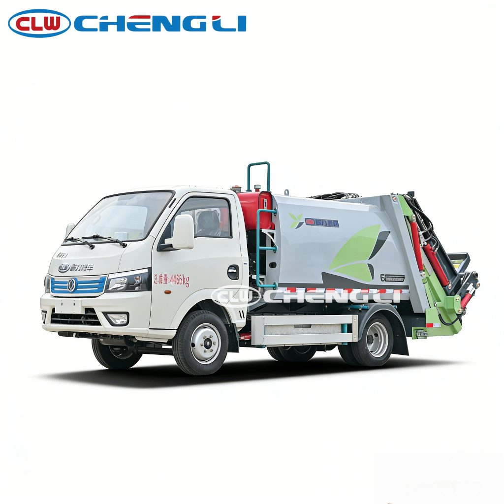 4cbm Electric Compactor Garbage Truck