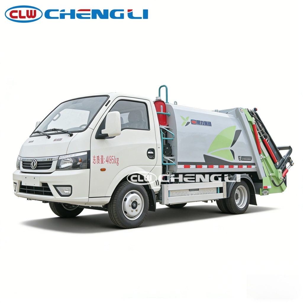 4cbm Electric Compactor Garbage Truck