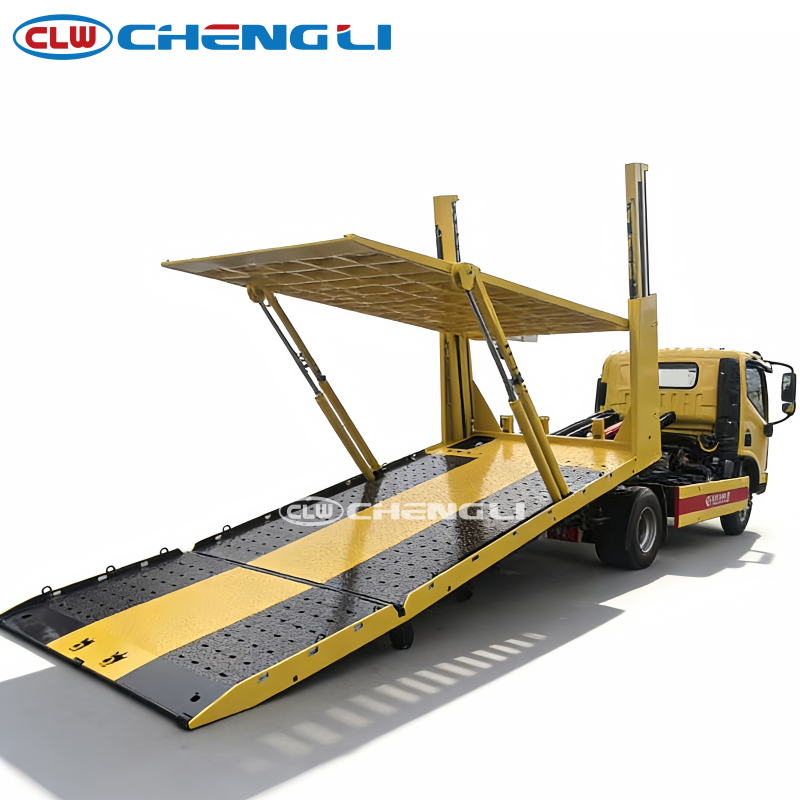 4x2 foton flatbed wrecker truck