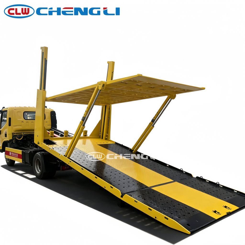 4x2 foton flatbed wrecker truck
