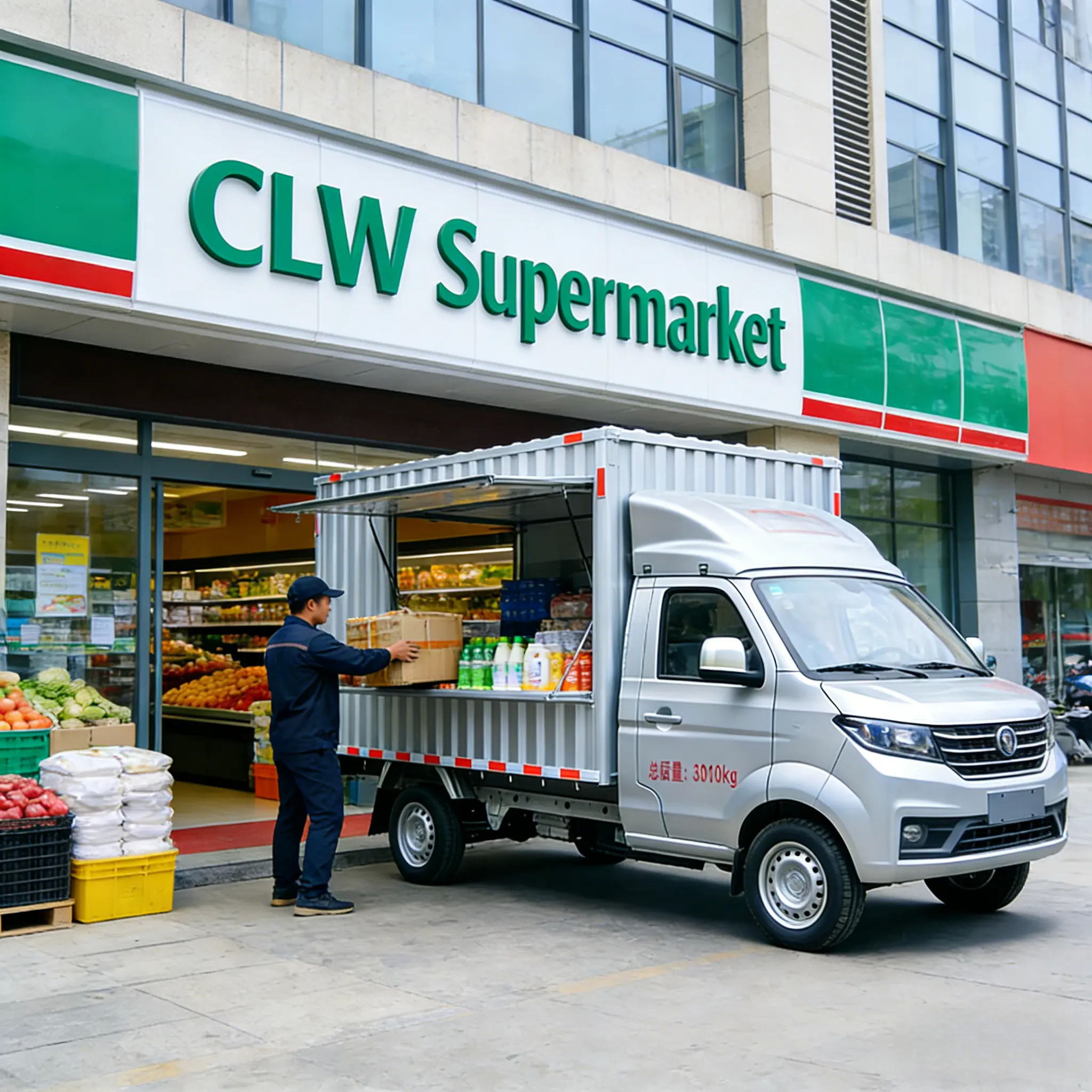 4×2 Electric Vending Truck