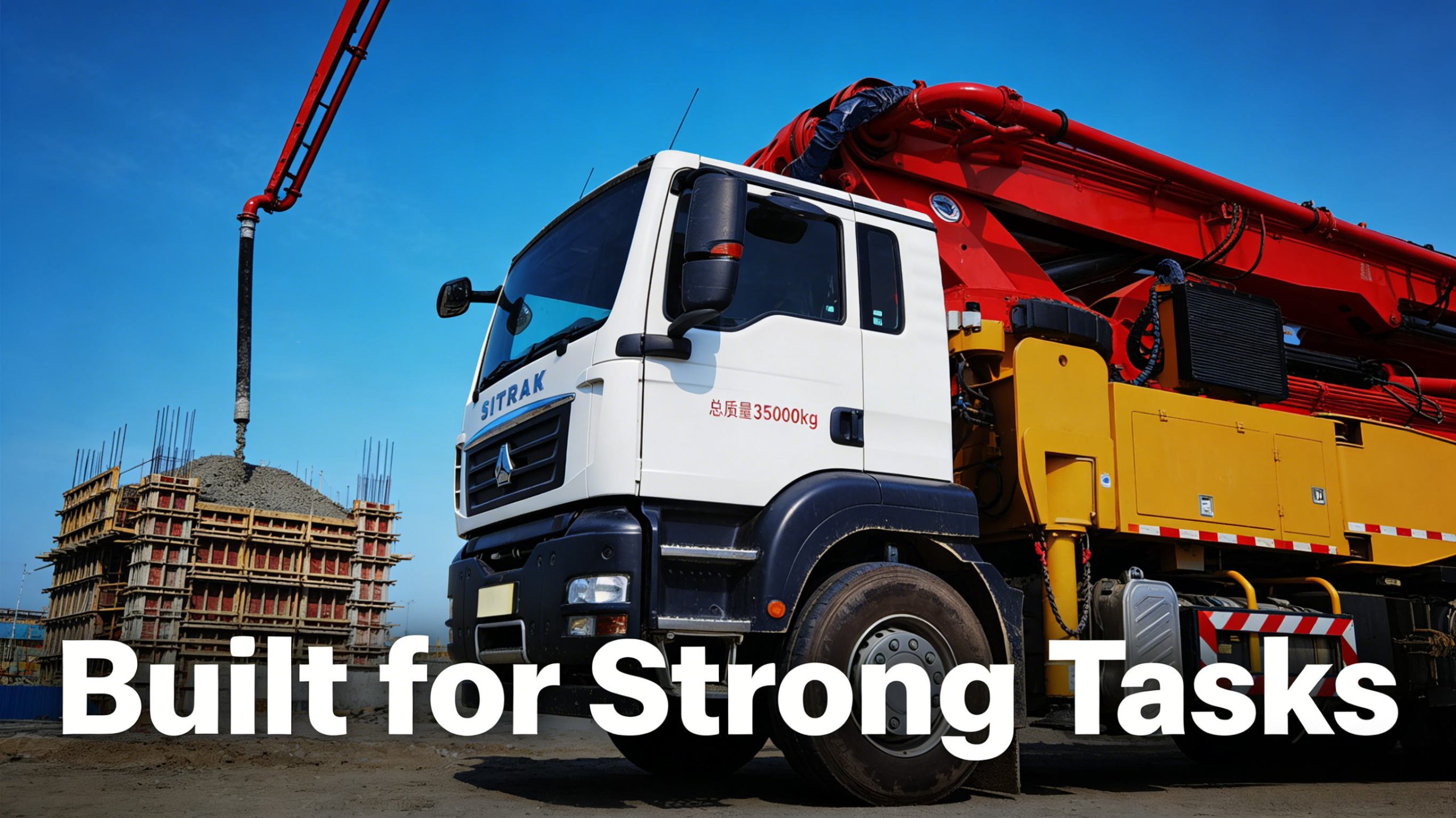 6x4 Concrete Pump Truck