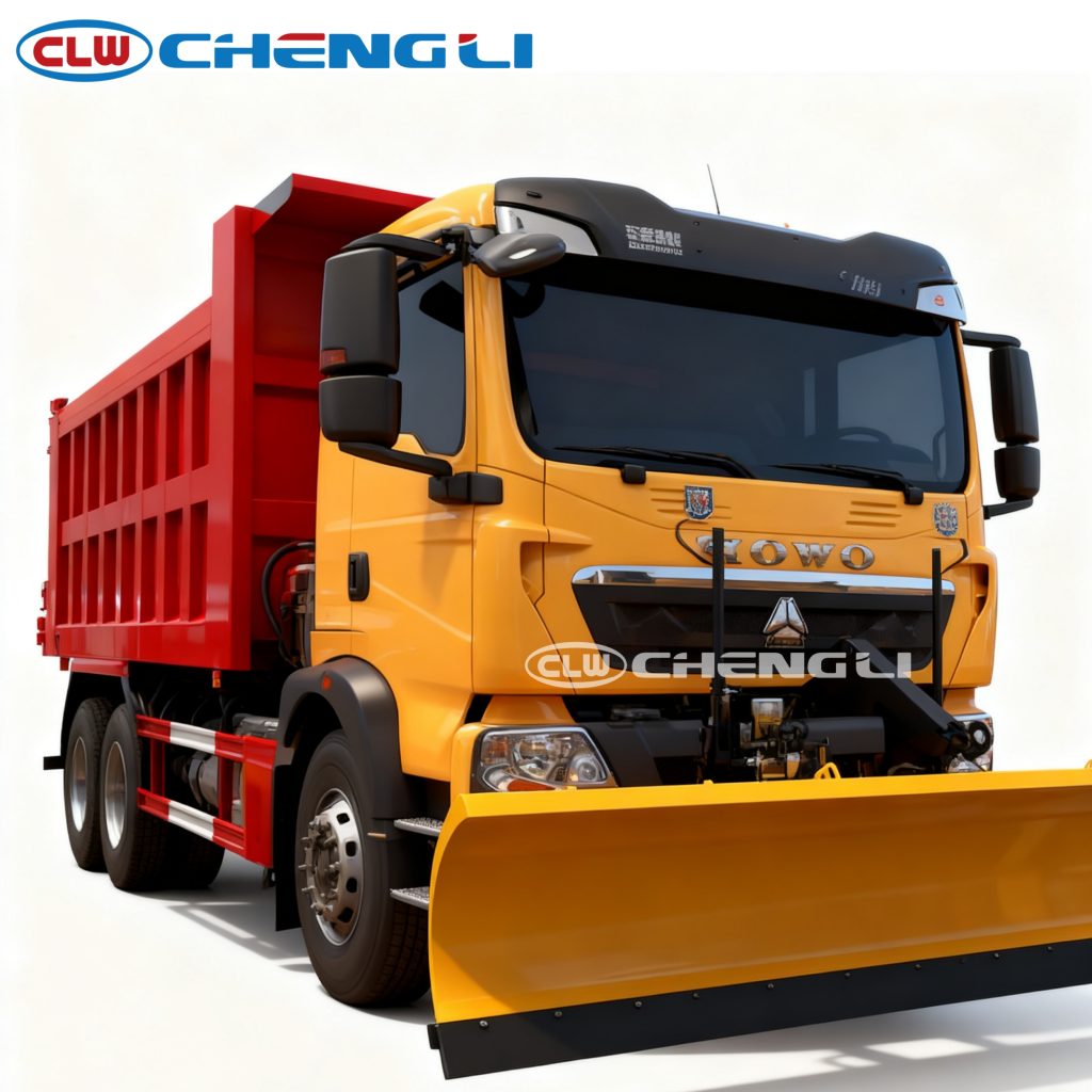 25ton Howo Snow Plow Truck