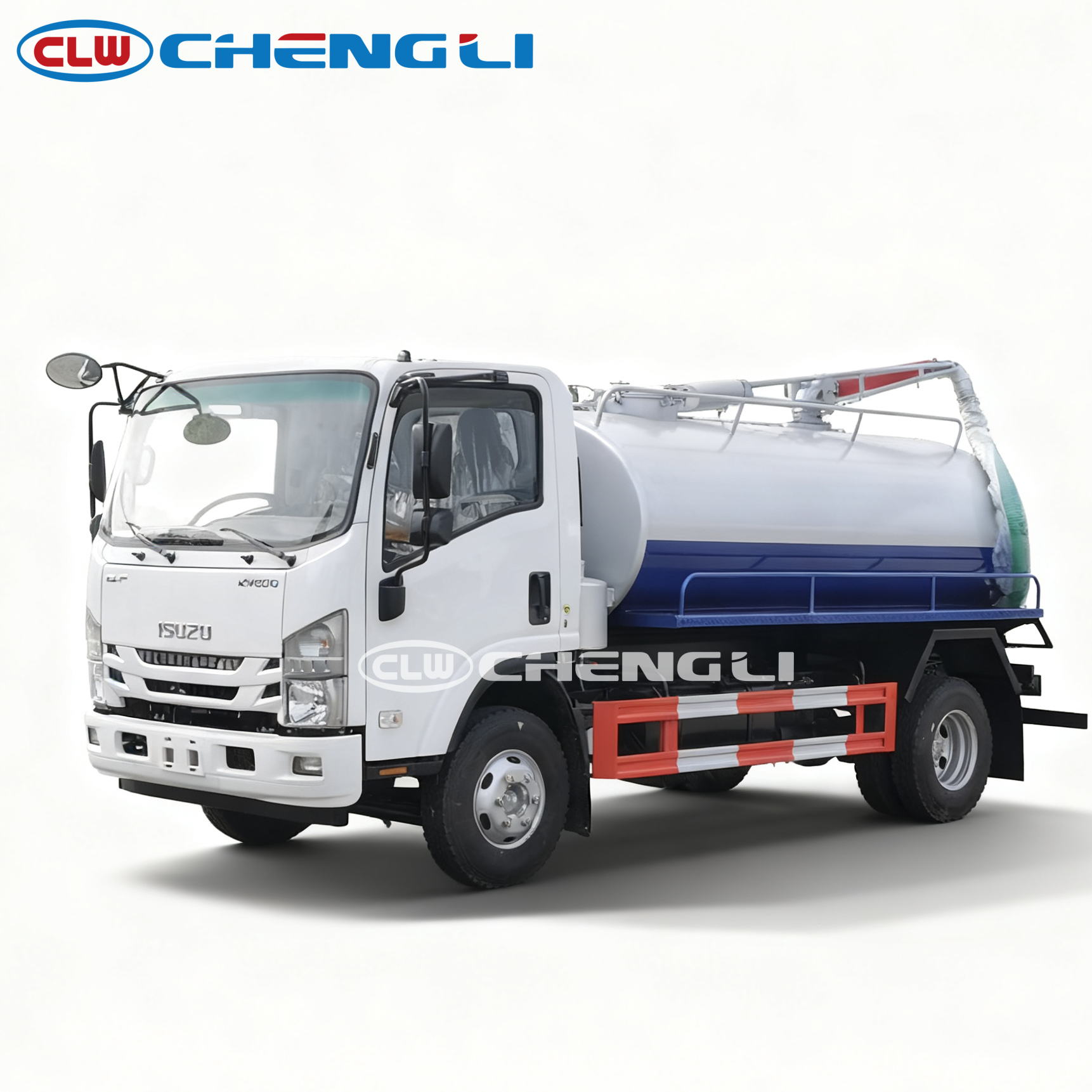 isuzu 6cbm vacuum sewage truck