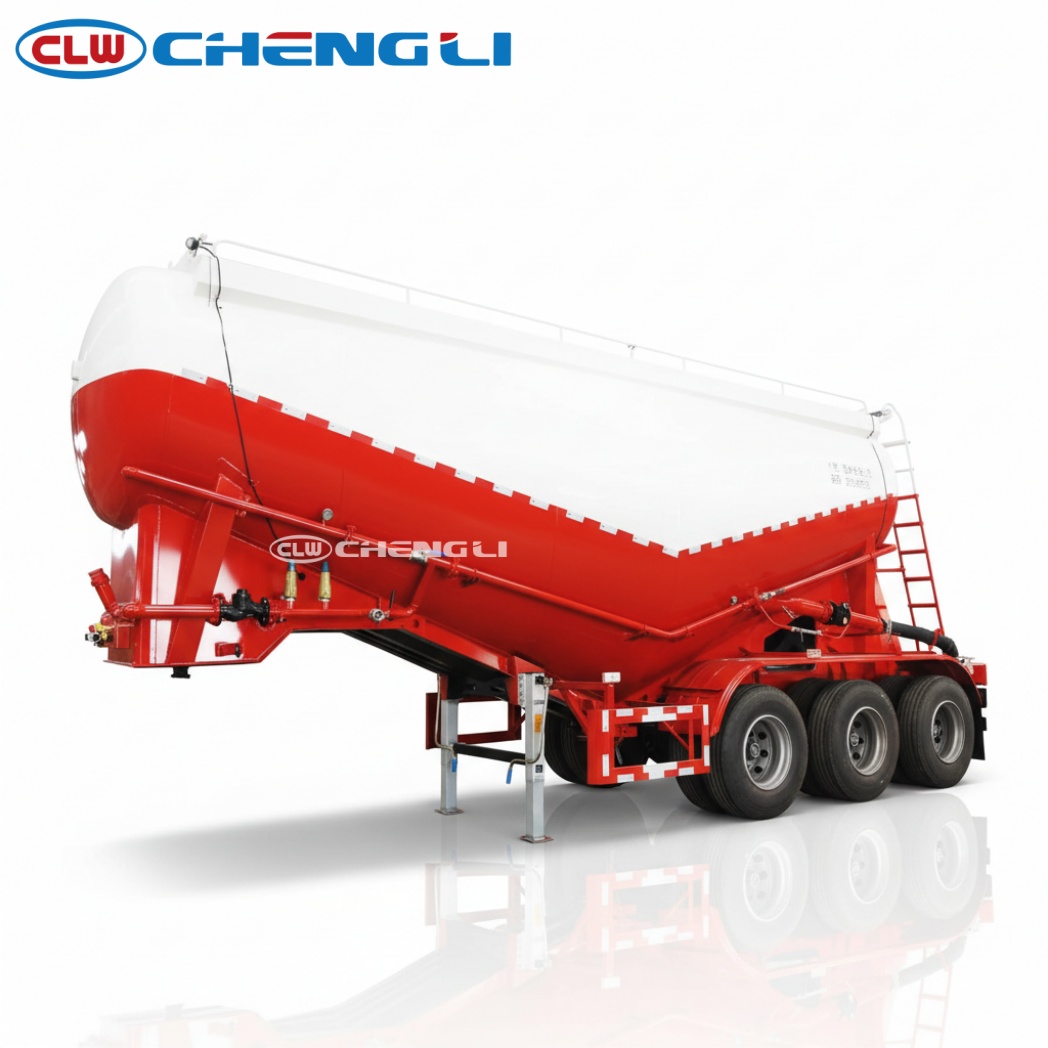 bulk cement semi trailer