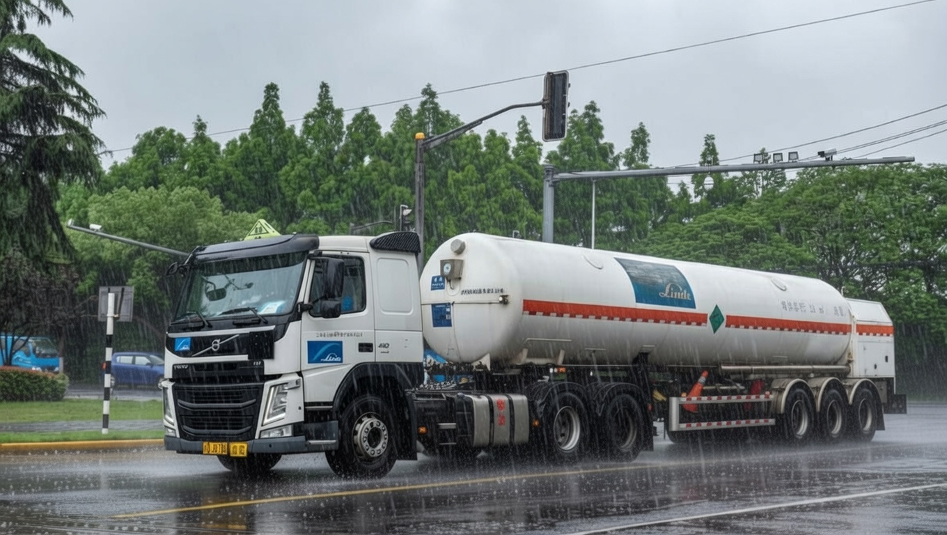 6600L Corrosive Chemical Tank Truck