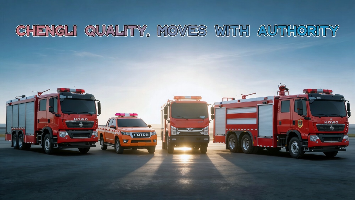 2 tons isuzu fire truck