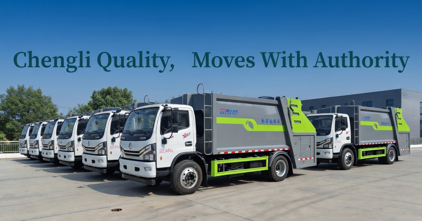 14 Tons Material Crushing Truck