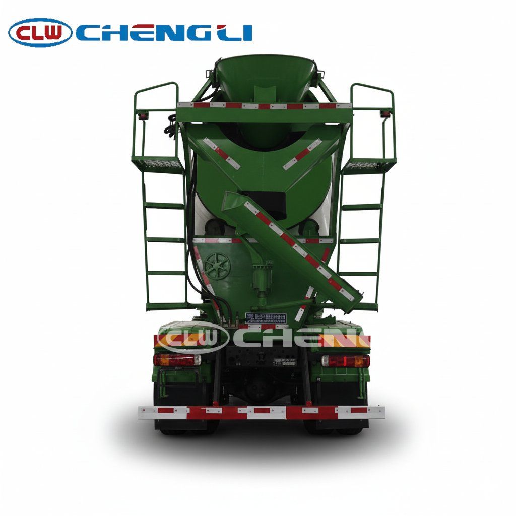 Concrete Mixer Truck Rear Discharge System