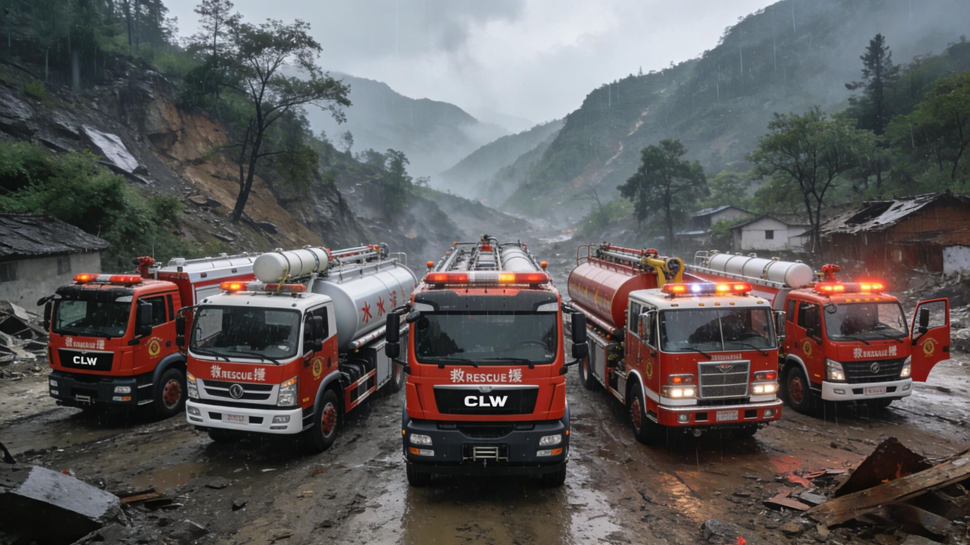 HOWO 21 Tons Fire Command Truck