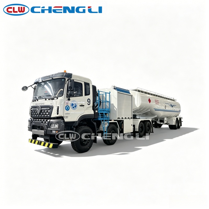 45cbm Aircraft Refueling Semi Trailer