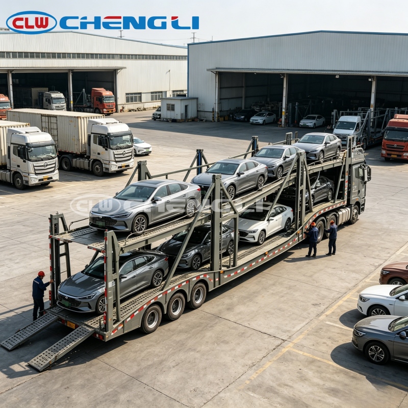 Centre Axle Car Carrier Trailer