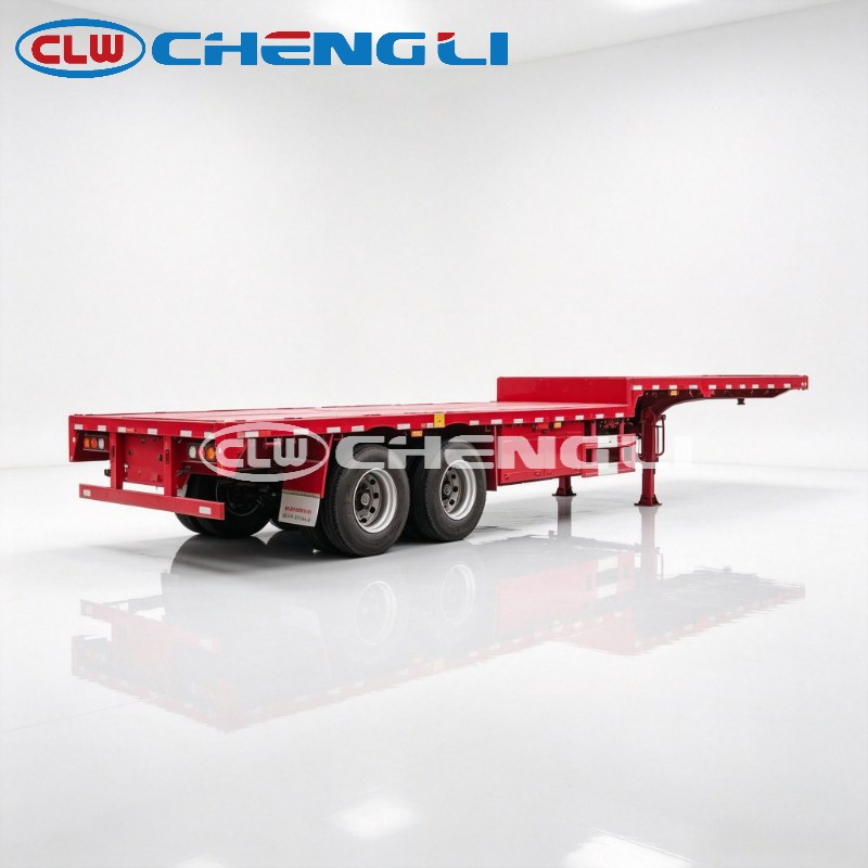 40 Ton Flatbed Semi Trailer